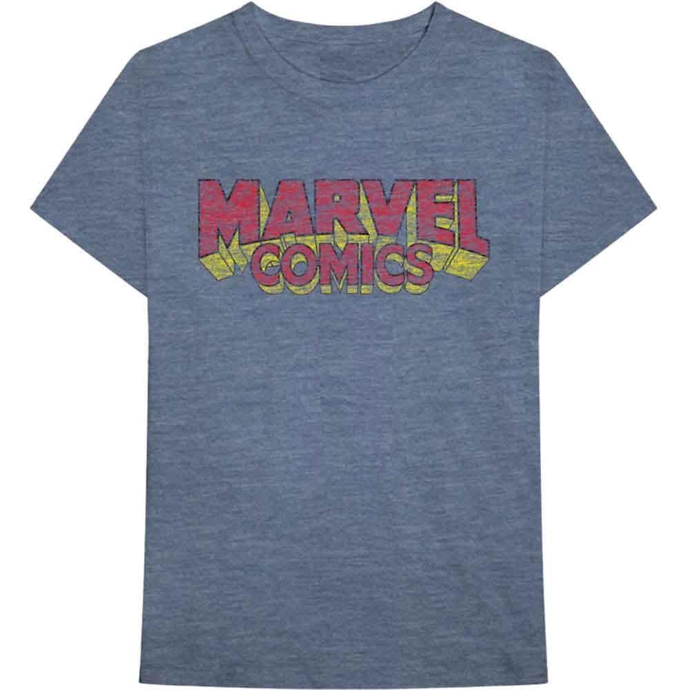Marvel Comics Unisex T-Shirt Distressed Logo
